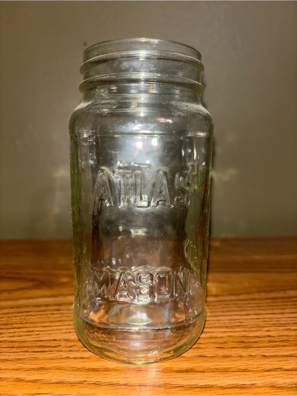 Atlas Mason Clear Glass Vase